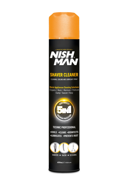 Nishman Shaver Cleaner 5in1 400ml - BRANDS39