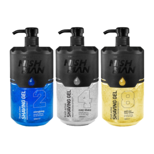 Nishman Shaving Gel 400ml / 1000ml - BRANDS39