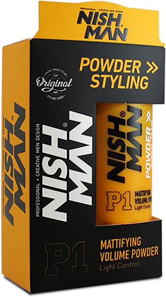 NISHMAN P1 Volume Powder Mattifying Styling 20 g - BRANDS39